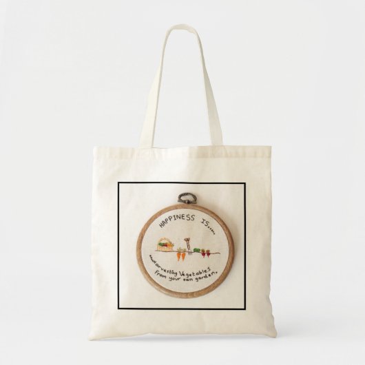 Gärtner-Taschentaschen-Geschenkidee Tragetasche (Vorne)