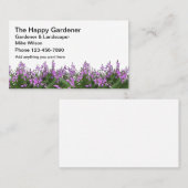 Gärtner und Landschaftsgestaltung Visitenkarte (Vorne/Hinten)