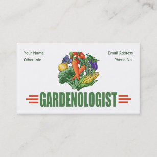 Gartenbau Visitenkarten Zazzle.de