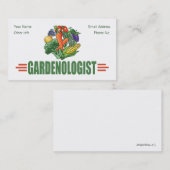 Gärtner Visitenkarte (Vorne/Hinten)