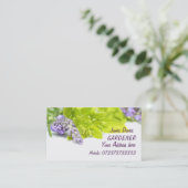 Gärtner-Visitenkarte Visitenkarte (Stehend Vorderseite)