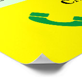 Gärtnerdienst-Poster Poster (Ecke)