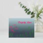 Gärtnerei, danke Postkarte (Stehend Vorderseite)