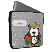 Gärtnereule Laptopschutzhülle (Vorne Rechts)