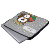 Gärtnereule Laptopschutzhülle (Vorne Knopf)