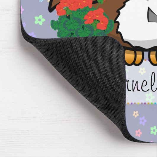 Gärtnereule Mousepad (Ecke)