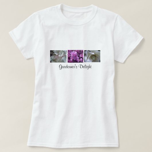 Gärtnerfreude T-Shirt (Design vorne)