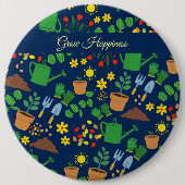 Gärtnerfreund Pflanze Liebhaber des Gartenbaus Button (Vorderseite)