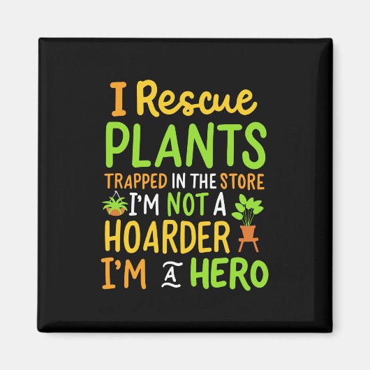 Gärtnergärtner Magnet (Vorne)