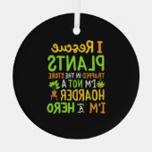 Gärtnergärtner Ornament Aus Glas (Rückseite)