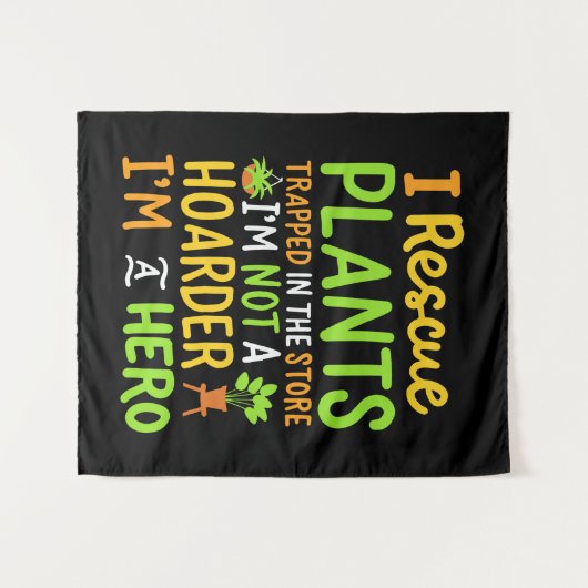 Gärtnergärtner Wandteppich (Vorderseite (Horizontal))