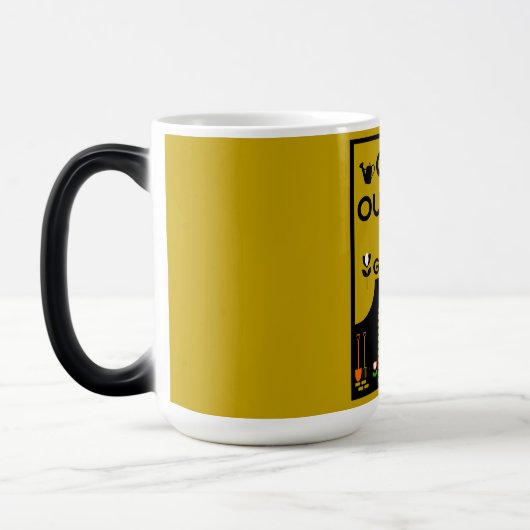 Gärtnergeschenk im Freien Verwandlungstasse (Links)