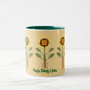 Gärtnergeschenk-Tasse Zweifarbige Tasse