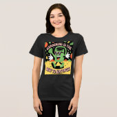 Gärtnerglück Wasserversorgung kann Tri-Blend Shirt (Vorderseite voll)