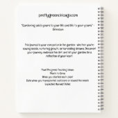 Gärtnerisch Notizblock (Rückseite)