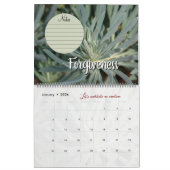 Gärtnerischer Kalender: Worte und Noten Kalender (Jan 2026)