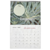 Gärtnerischer Kalender: Worte und Noten Kalender (Jan 2027)