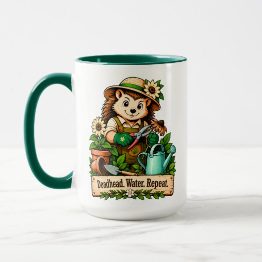 Gärtnerleben Igel Tasse (Links)