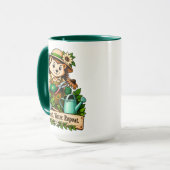 Gärtnerleben Igel Tasse (Vorderseite Links)