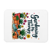 Gärtnern ist meine therapeutische Gärtnergärtnerei Magnet (Horizontal)