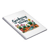 Gärtnern ist meine therapeutische Gärtnergärtnerei Notizblock (Rechte Seite)