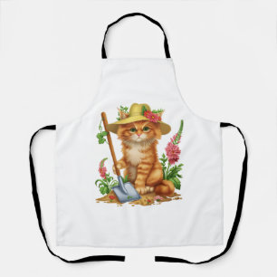 Gärtnern mit Katzen Schürze
