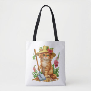 Gärtnern mit Katzen Tasche