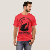 Gärtnern mit Katzen, weil wer gerade Row braucht T-Shirt (Vorne ganz)