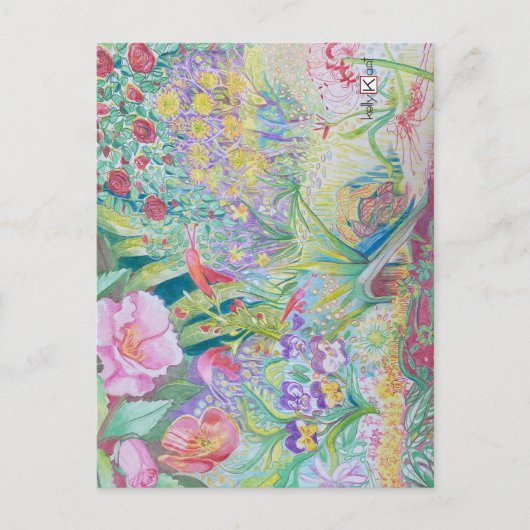 Gärtnerparadies Postkarte (Vorderseite)