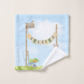 GärtnerPeter der Kaninchen Badhandtuch Set (Waschlappen)