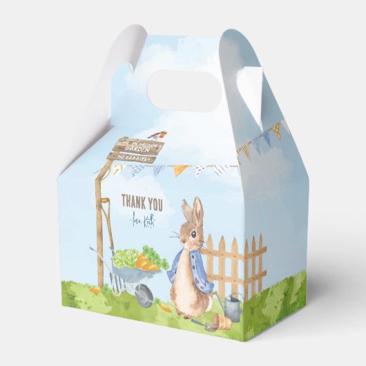 GärtnerPeter der Kaninchen Geschenkschachtel (Rückseite)