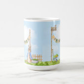 GärtnerPeter der Kaninchen Kaffeetasse (Mittel)