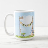 GärtnerPeter der Kaninchen Kaffeetasse (Links)