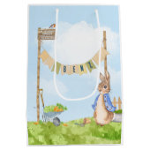 GärtnerPeter der Kaninchen Mittlere Geschenktüte (Rückseite)