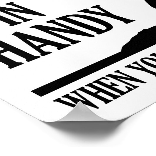 Gärtnerposter Poster (Ecke)