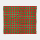 Gartshore Tartan Fleecedecke (Vorderseite (Horizontal))