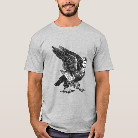 Garuda Demon A Fusion Of Human and Bird T-Shirt (Vorderseite)