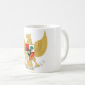 GARUDA Official Raden Saleh® Coffee Mug Kaffeetasse (VorderseiteRechts)