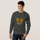 garuda pancasila Frauen-Shirt Sweatshirt (Vorne ganz)