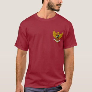 garuda pancasila Shirt - Kastanienbraun