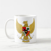 Garuda Pancasila, t bewaffnet Indonesien, Kaffeetasse (Links)
