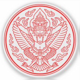 Garuda Siegel Siam (Thailand) Aufkleber