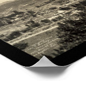 Garvanza Los Angeles Foto 1910 Poster (Ecke)