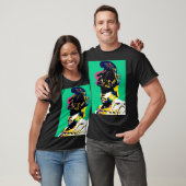 Garvey Pan African Pop Art Marcus Schwarzer T-Shirt (Unisex)
