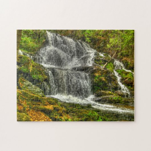 Garwin Falls New Hampshire. Puzzle (Horizontal)
