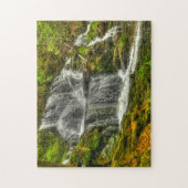 Garwin Falls New Hampshire. Puzzle (Vertikal)