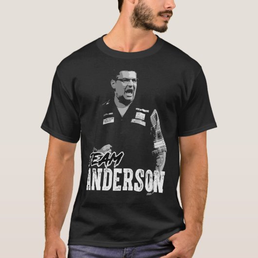 Gary Anderson PDC 2022 Classic T - Shirt (Vorderseite)