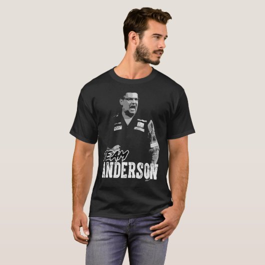 Gary Anderson PDC 2022 Classic T - Shirt (Vorne ganz)