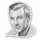Gary Cooper Aufkleber (Vorderseite)