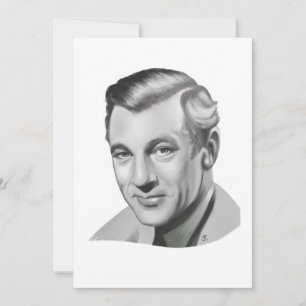 Gary Cooper Dankeskarte